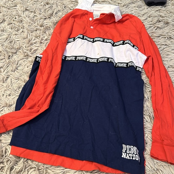 Lot of 9 VS Pink tops, sweatshirts, and fleeces - Picture 11 of 13